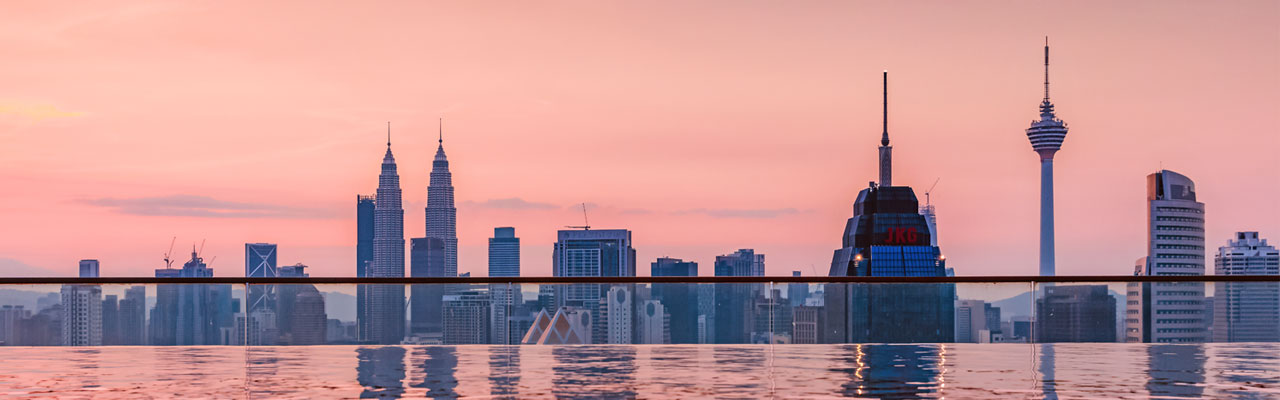 Kuala Lumpur skyline, Malaysia