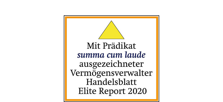 Summa cum laude im Handelsblatt Elite Report 2020
